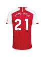 Arsenal Fabio Vieira #21 Heimtrikot 2023-24 Kurzarm